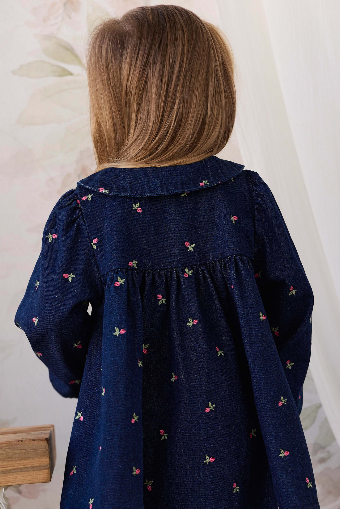 Gracen Dress - Rosebud Denim Childrens Dress from Jamie Kay Australia