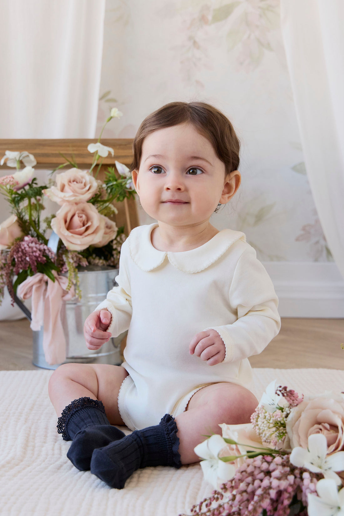 Emily Ankle Sock - Eclipse Childrens Socks from Jamie Kay Australia