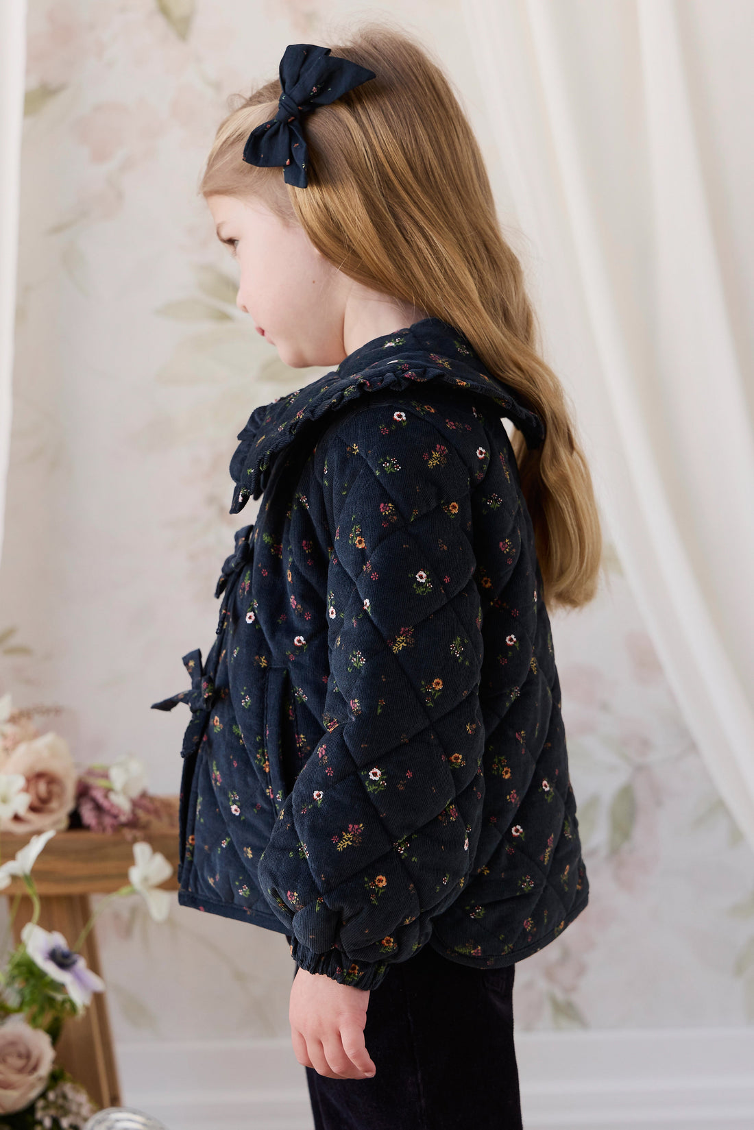 Hartlen Jacket - Eloise Navy Childrens Jacket from Jamie Kay Australia