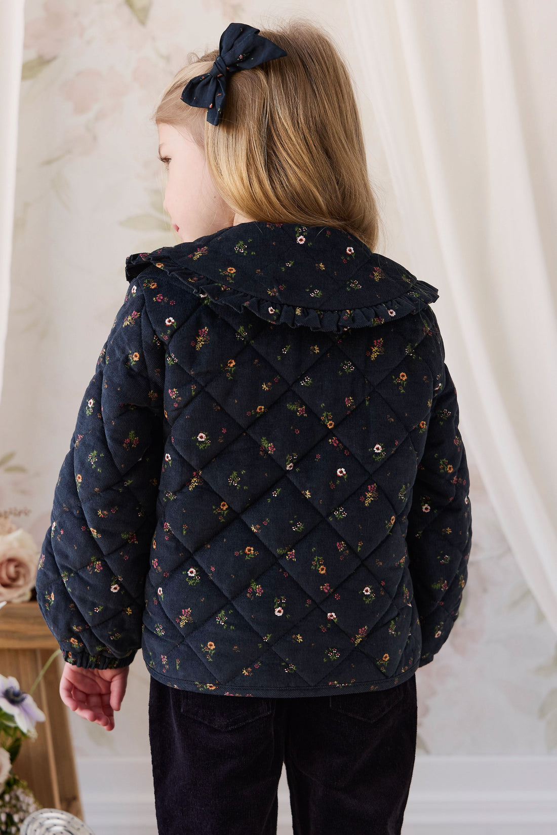 Hartlen Jacket - Eloise Navy Childrens Jacket from Jamie Kay Australia