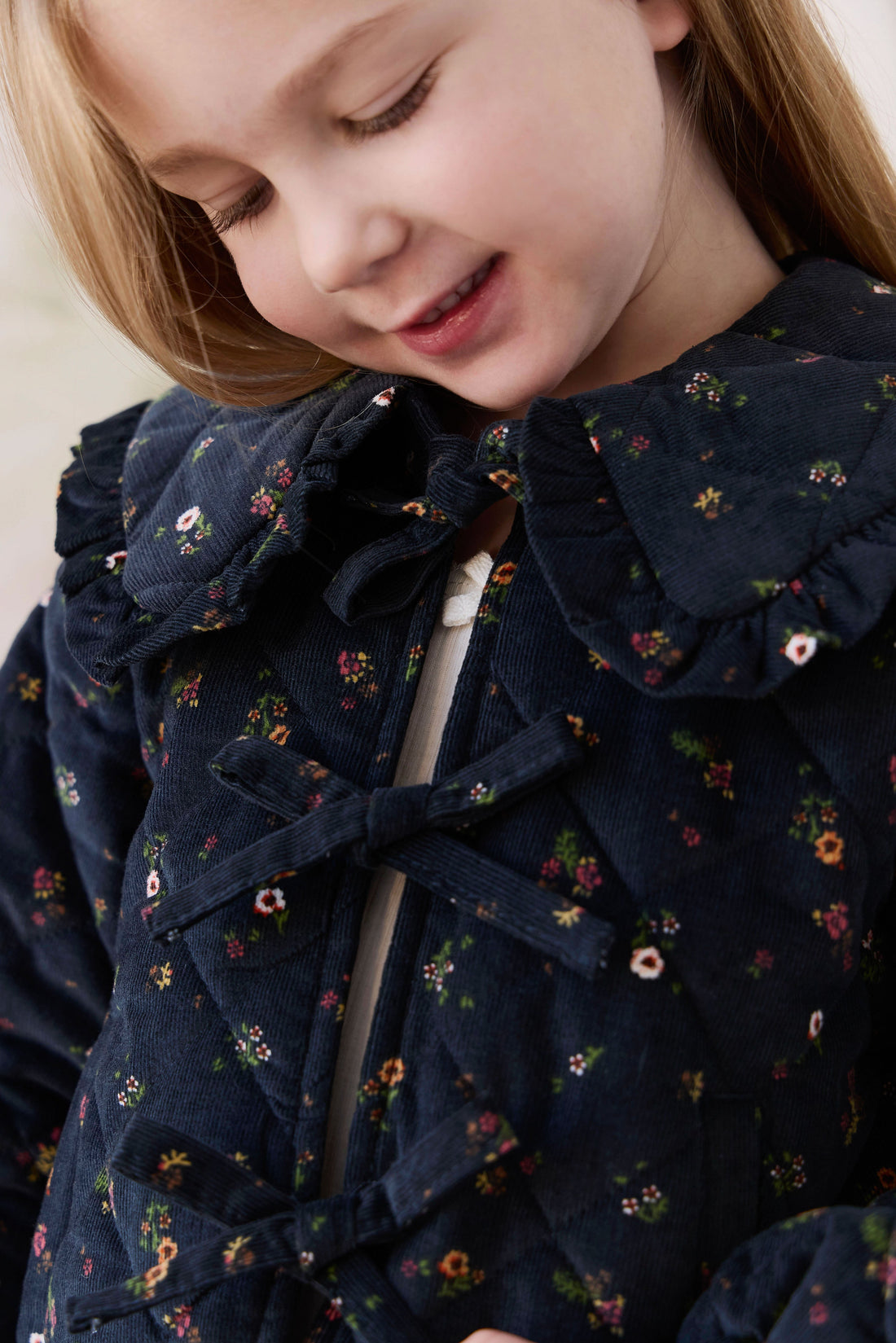 Hartlen Jacket - Eloise Navy Childrens Jacket from Jamie Kay Australia
