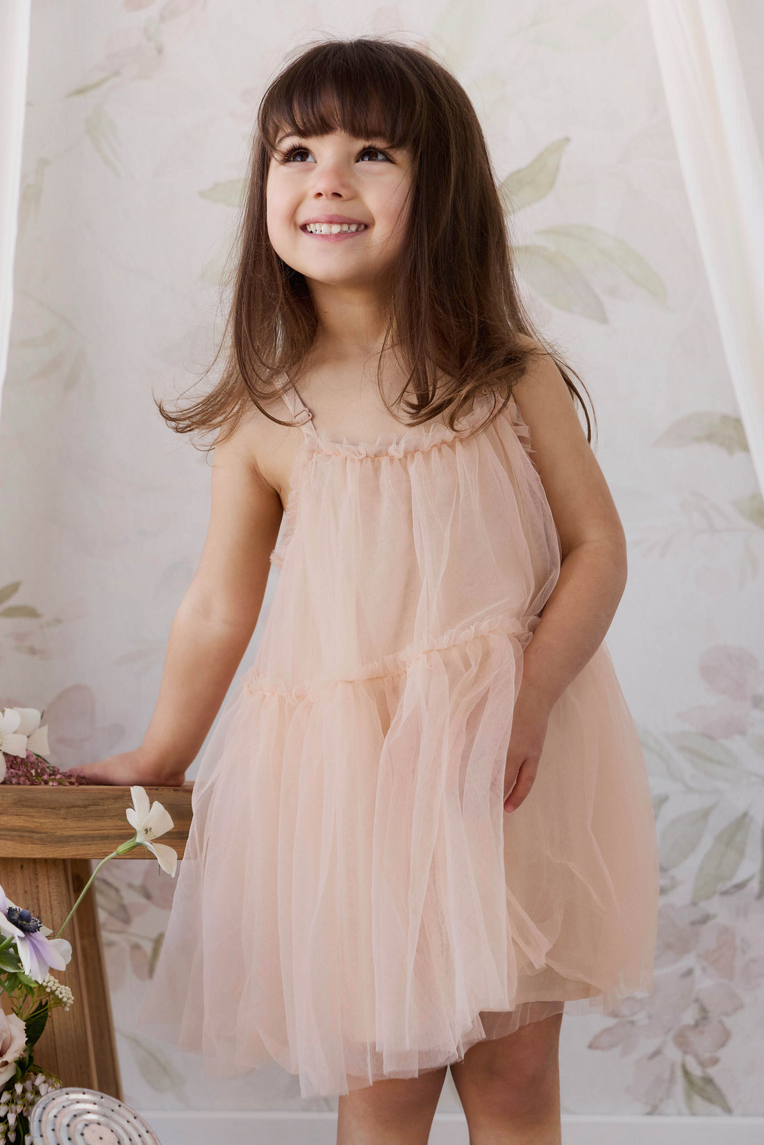 Nylah Dress - French Vanilla Childrens Dress from Jamie Kay Australia