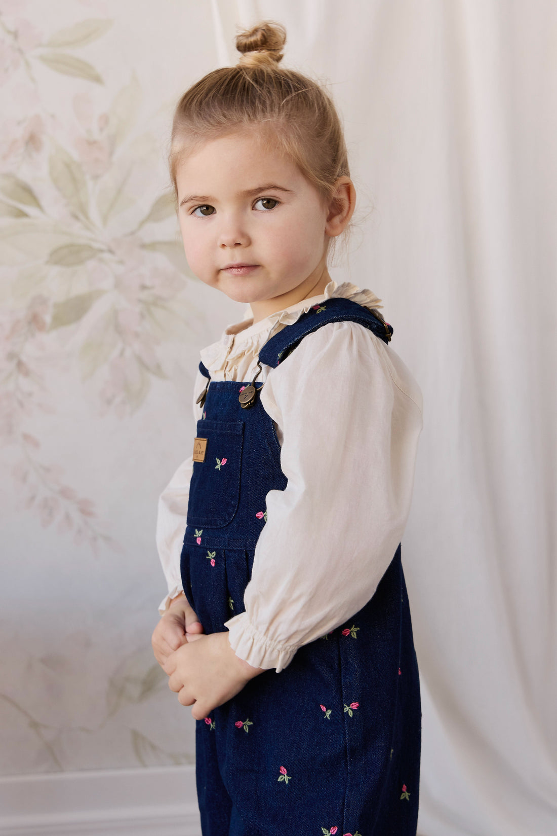 Blair Overall - Rosebud Denim Childrens Overall from Jamie Kay Australia