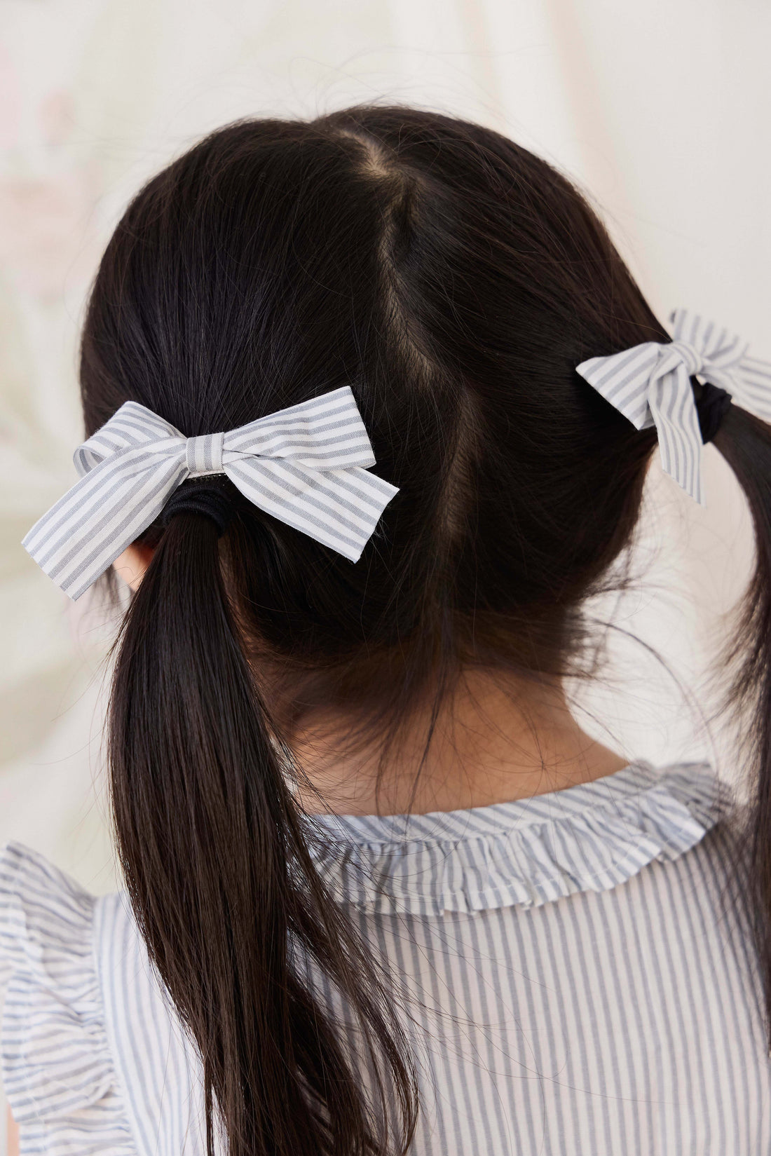 Wrenley Clip 2PK - Harbour Stripe Childrens Hair Accessories from Jamie Kay Australia