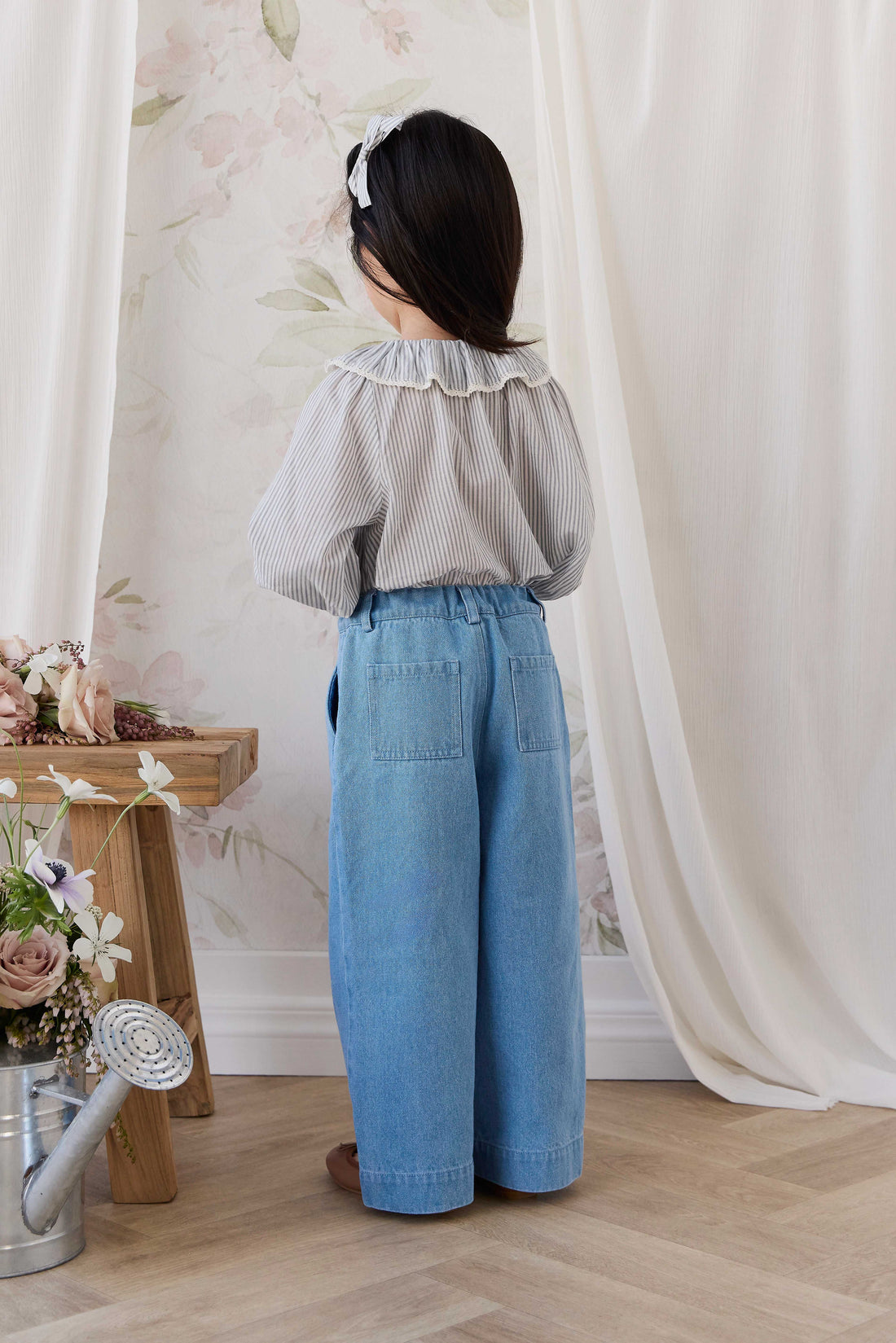 Calianna Pant - Lake Denim Childrens Pants from Jamie Kay Australia