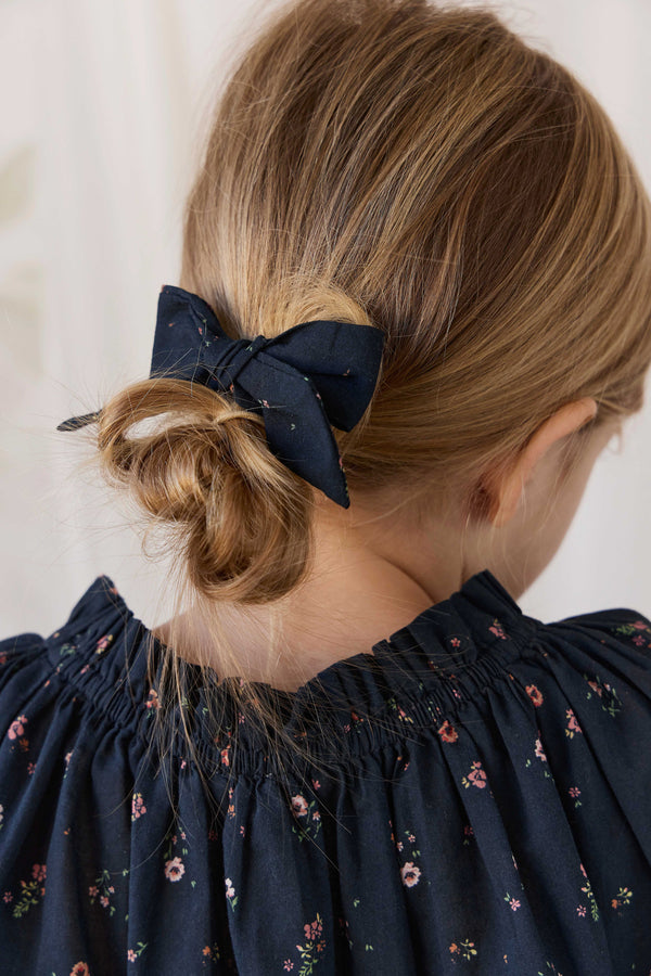 Dovie Bow - Eloise Navy Childrens Bow from Jamie Kay Australia