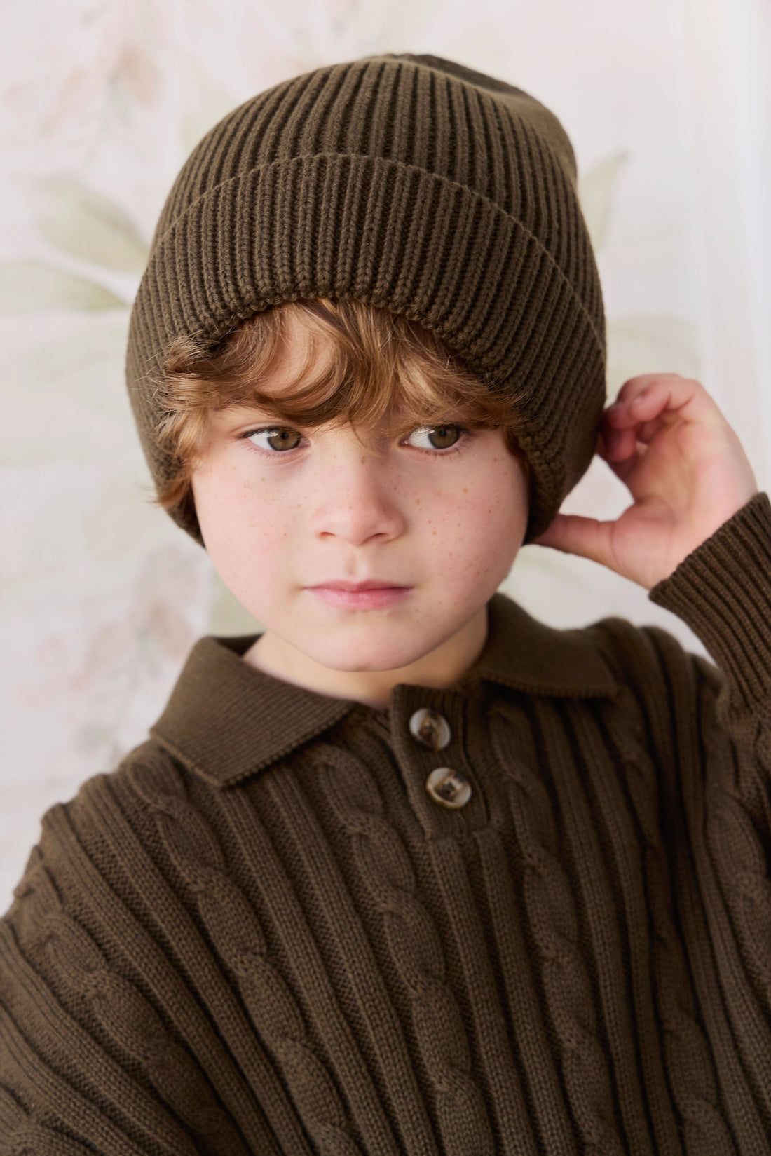 Wade Knit Jumper - Forest Childrens Jumper from Jamie Kay Australia