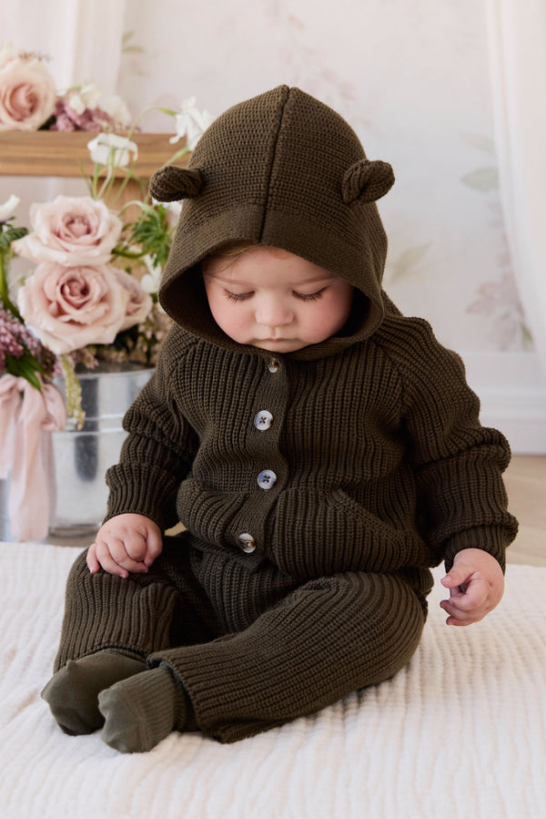 Morgan Knit Pant - Forest Childrens Pants from Jamie Kay Australia