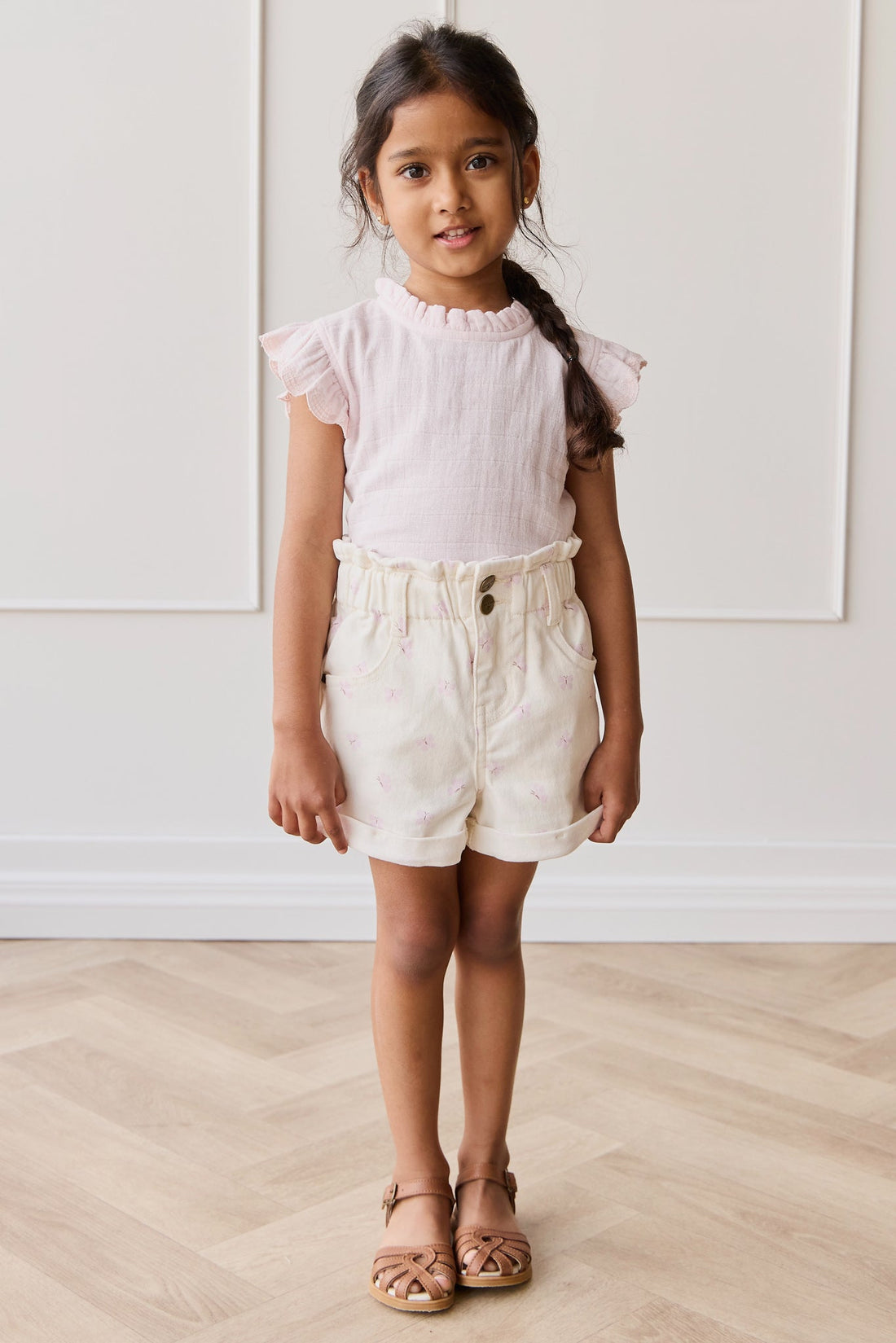 Grace Short - Parchment Jamie's Atrium Childrens Short from Jamie Kay Australia