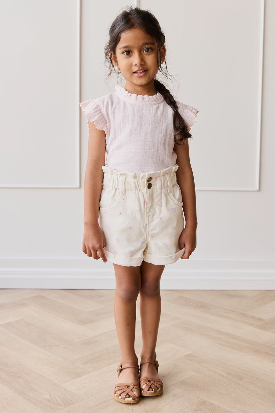 Grace Short - Parchment Jamie's Atrium Childrens Short from Jamie Kay Australia