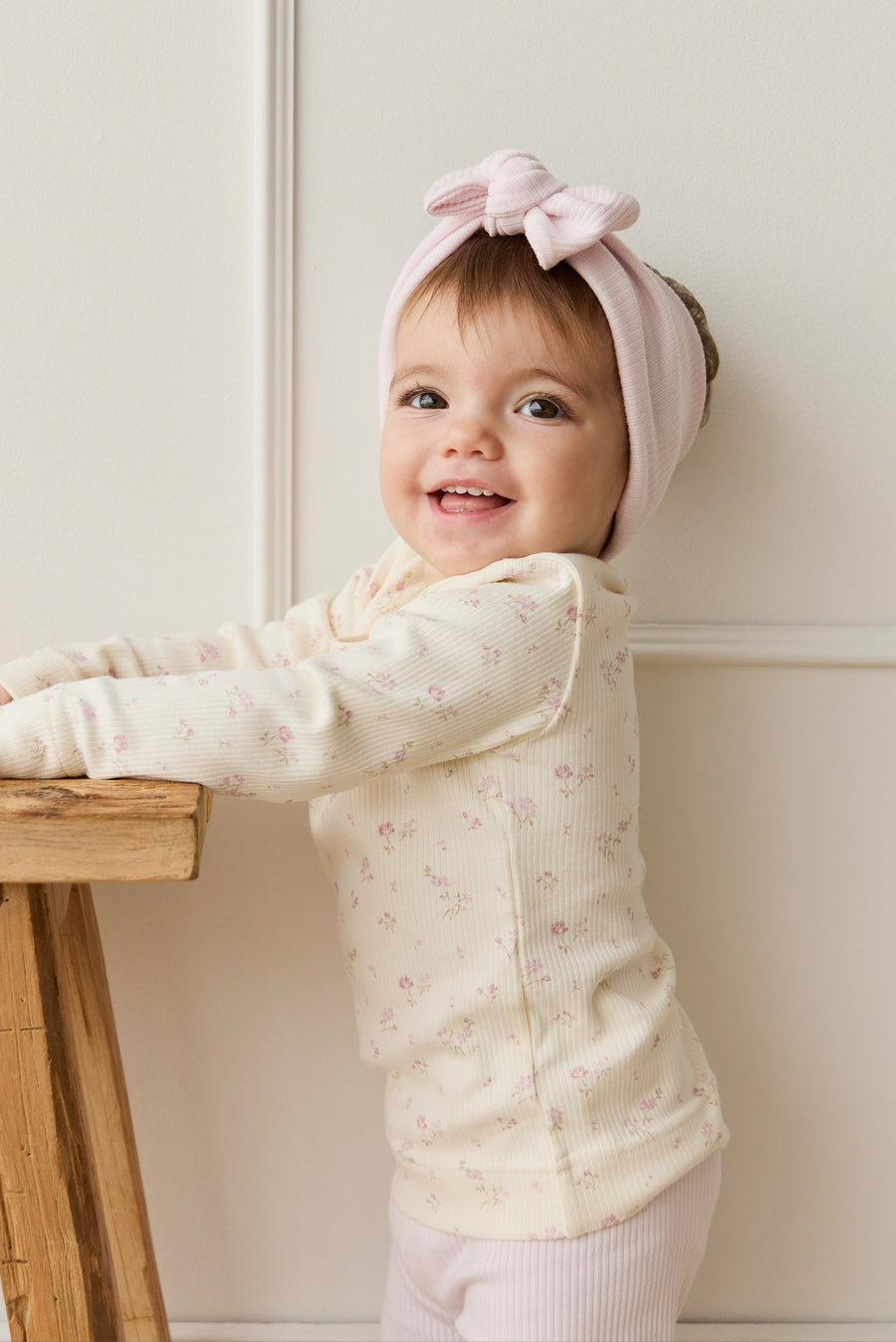 Organic Cotton Modal Lilian Headband - Cassia Childrens Headband from Jamie Kay Australia
