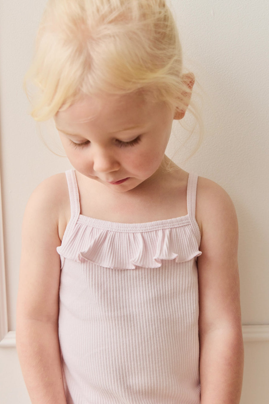 Organic Cotton Modal Vienna Singlet - Cassia Childrens Singlet from Jamie Kay Australia