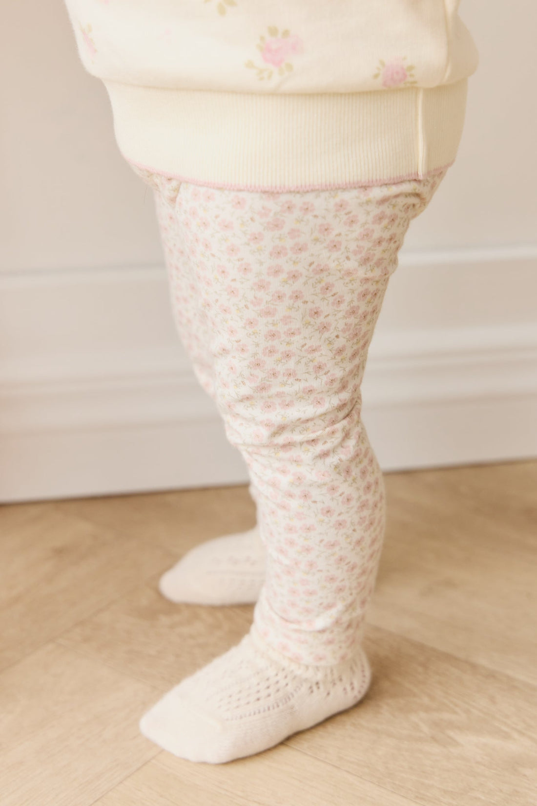 Organic Cotton Everyday Legging - Penelope Rose Small Childrens Legging from Jamie Kay Australia