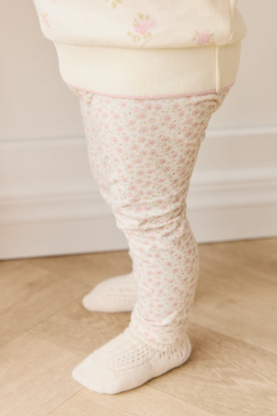 Organic Cotton Everyday Legging - Penelope Rose Small Childrens Legging from Jamie Kay Australia