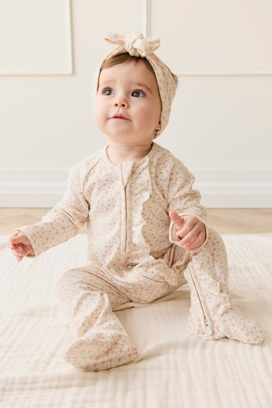 Organic Cotton Melanie Onepiece - Penelope Rose Small Childrens Onepiece from Jamie Kay Australia
