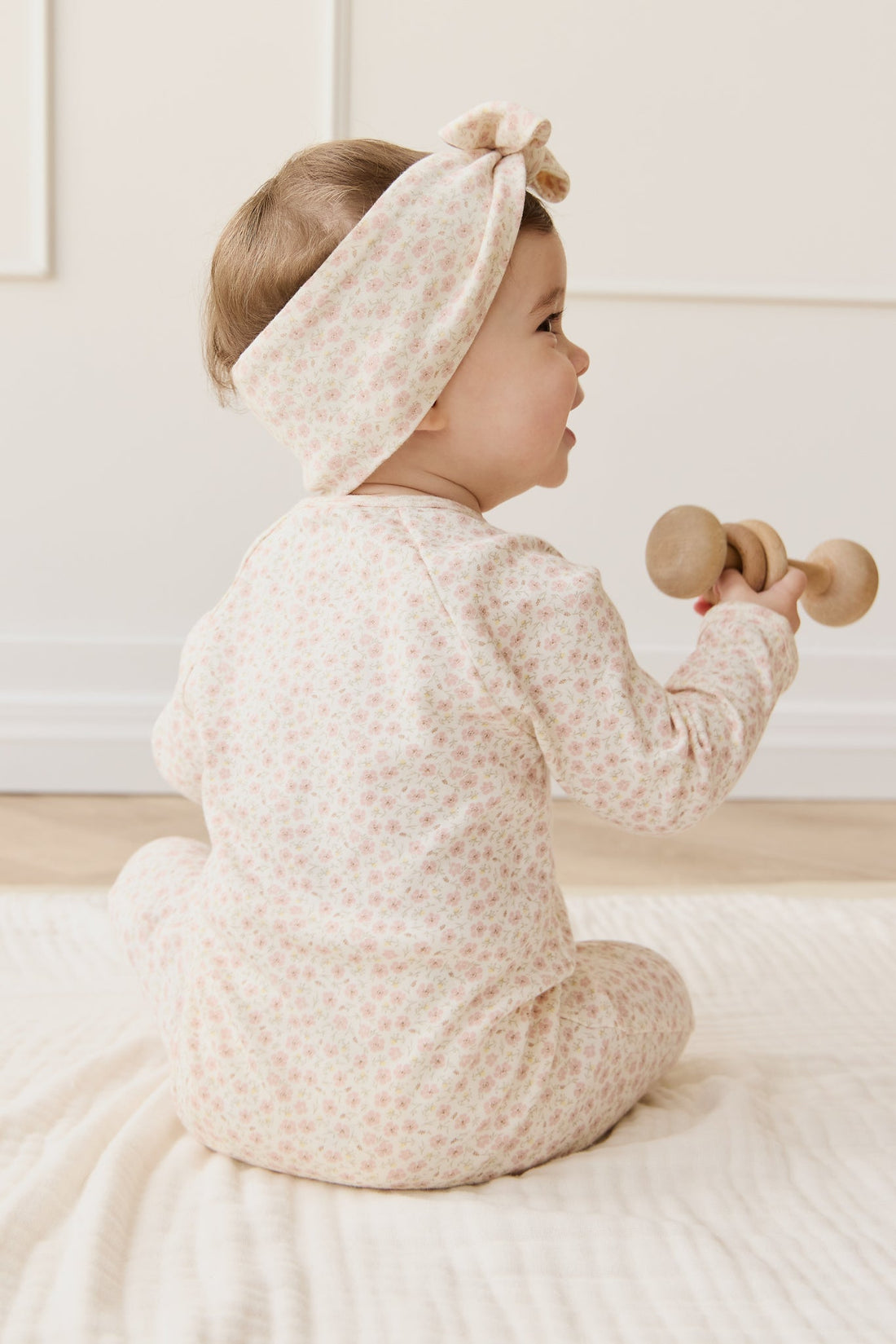 Organic Cotton Melanie Onepiece - Penelope Rose Small Childrens Onepiece from Jamie Kay Australia