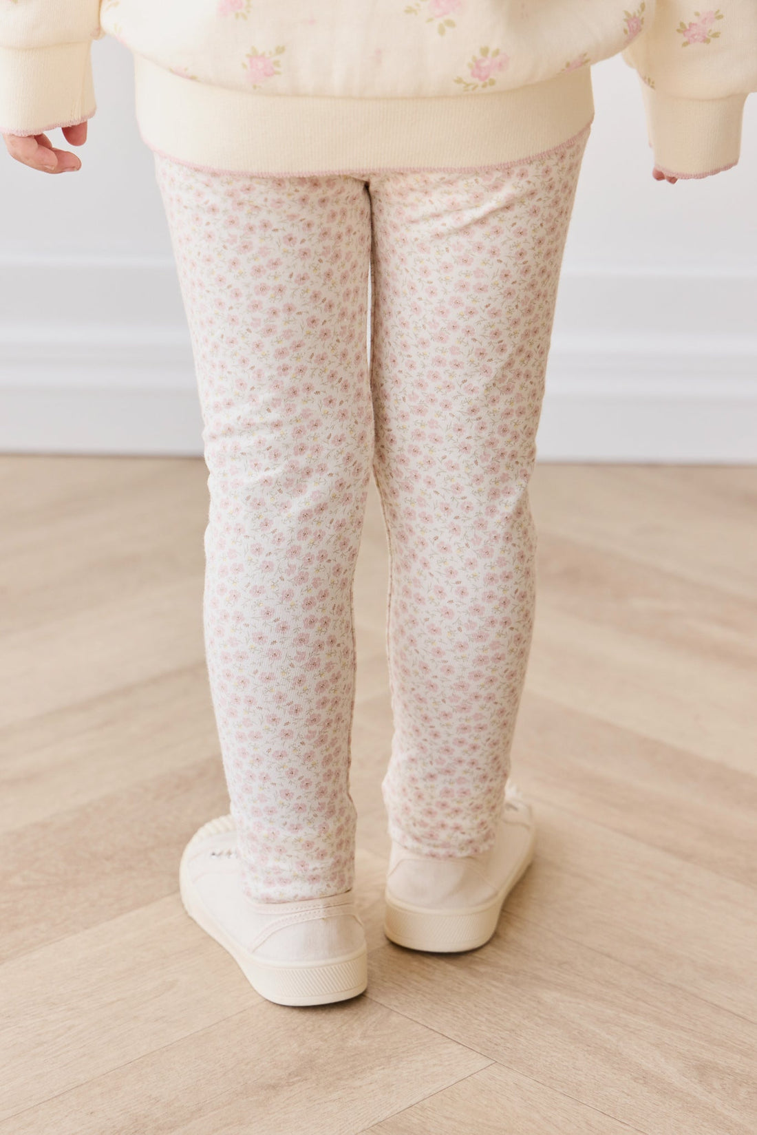 Organic Cotton Everyday Legging - Penelope Rose Small Childrens Legging from Jamie Kay Australia