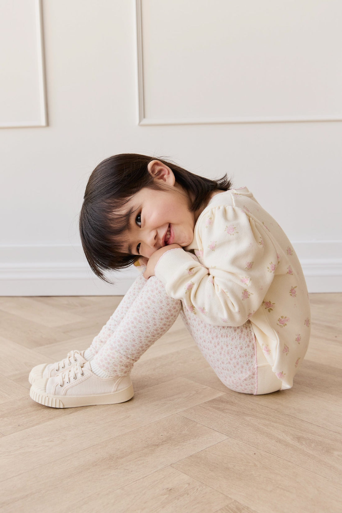 Organic Cotton Everyday Legging - Penelope Rose Small Childrens Legging from Jamie Kay Australia