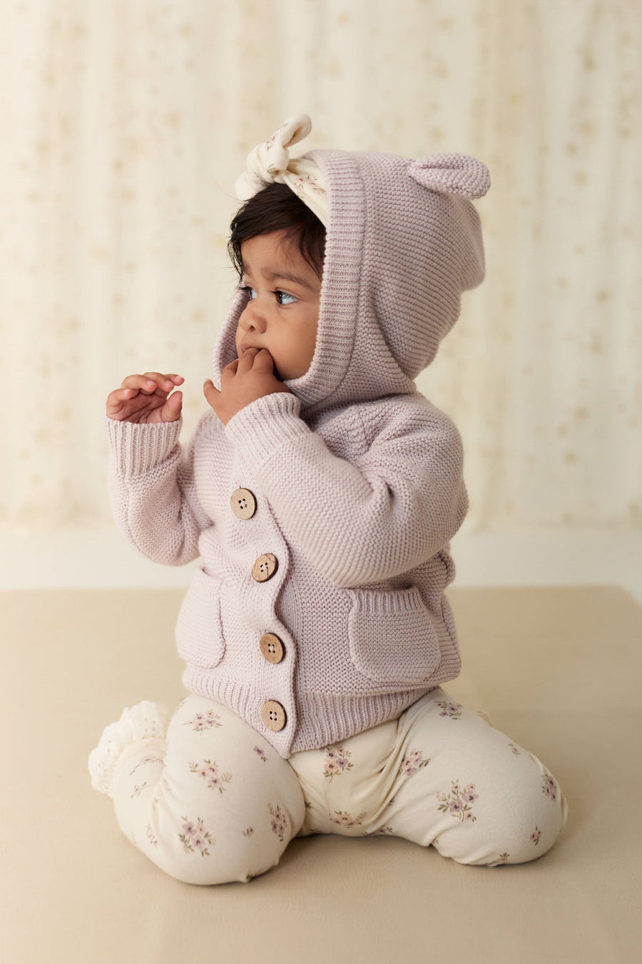 Sebastian Knitted Cardigan/Jacket - Luna Childrens Cardigan from Jamie Kay Australia