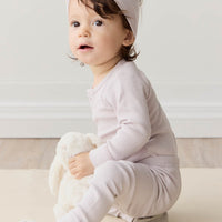 Organic Cotton Modal Long Sleeve Bodysuit - Luna Childrens Bodysuit from Jamie Kay Australia