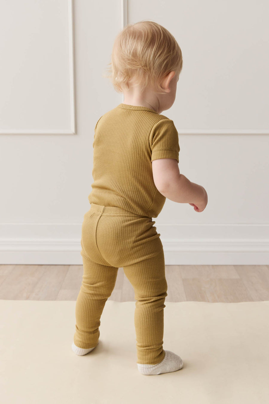 Organic Cotton Modal Everyday Legging - Buffalo Childrens Legging from Jamie Kay Australia