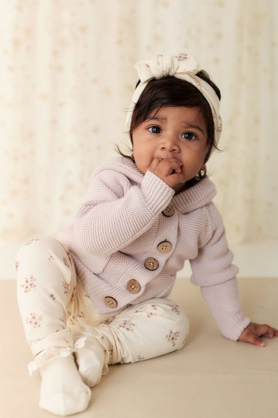 Sebastian Knitted Cardigan/Jacket - Luna Childrens Cardigan from Jamie Kay Australia