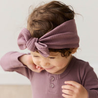 Organic Cotton Modal Lilian Headband - Twilight Childrens Headband from Jamie Kay Australia