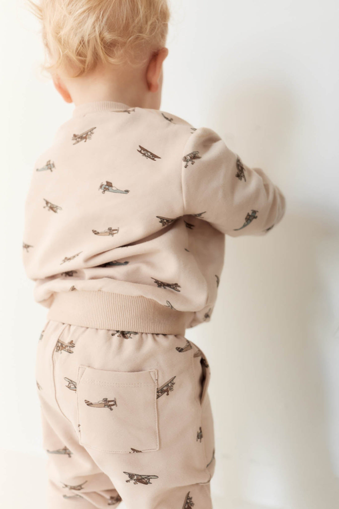 Organic Cotton Jalen Oversized Jumper - Avion Large Shell Childrens Jumper from Jamie Kay Australia