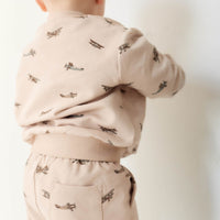 Organic Cotton Jalen Oversized Jumper - Avion Large Shell Childrens Jumper from Jamie Kay Australia