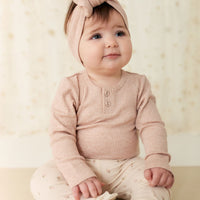 Organic Cotton Everyday Legging - Ditsy Berry Rose Childrens Legging from Jamie Kay Australia