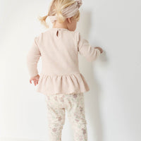 Organic Cotton Everyday Legging - Fairy Willow Childrens Legging from Jamie Kay Australia