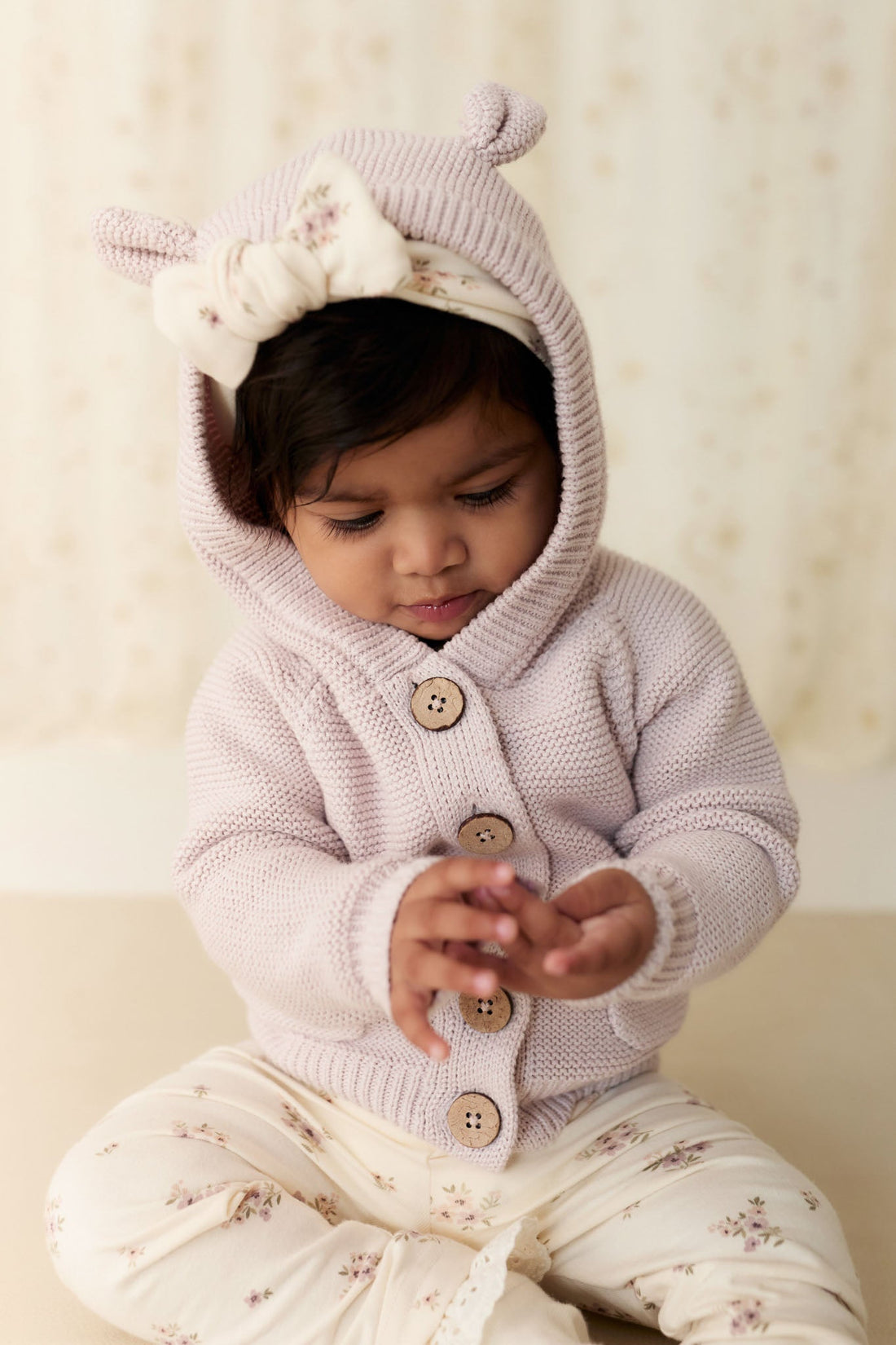 Sebastian Knitted Cardigan/Jacket - Luna Childrens Cardigan from Jamie Kay Australia