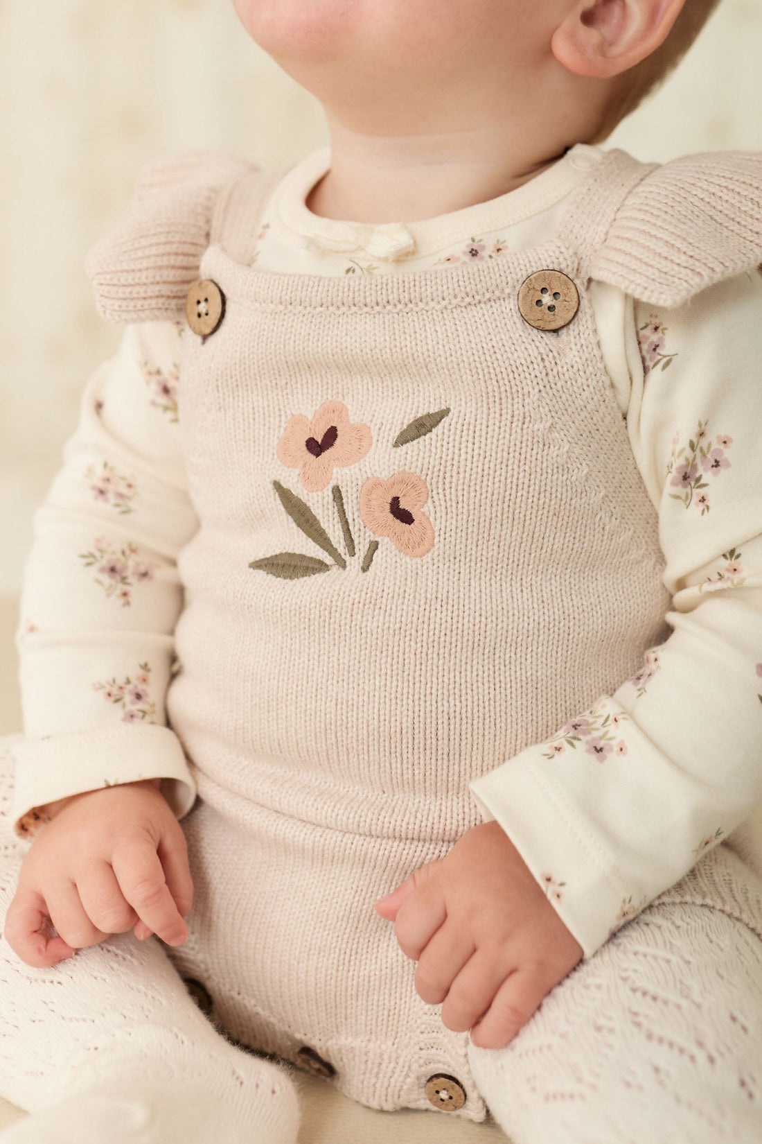 Lulu Romper - Rosewater Petite Goldie Childrens Romper from Jamie Kay Australia