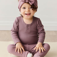 Organic Cotton Modal Everyday Legging - Twilight Childrens Legging from Jamie Kay Australia