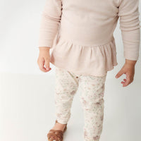 Organic Cotton Everyday Legging - Fairy Willow Childrens Legging from Jamie Kay Australia