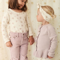 Ava Cardigan - Violet Tint Childrens Cardigan from Jamie Kay Australia