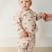 Organic Cotton Jalen Oversized Jumper - Avion Large Shell Childrens Jumper from Jamie Kay Australia