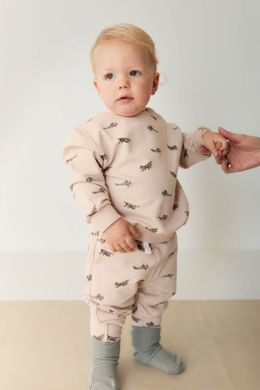 Organic Cotton Jalen Oversized Jumper - Avion Large Shell Childrens Jumper from Jamie Kay Australia