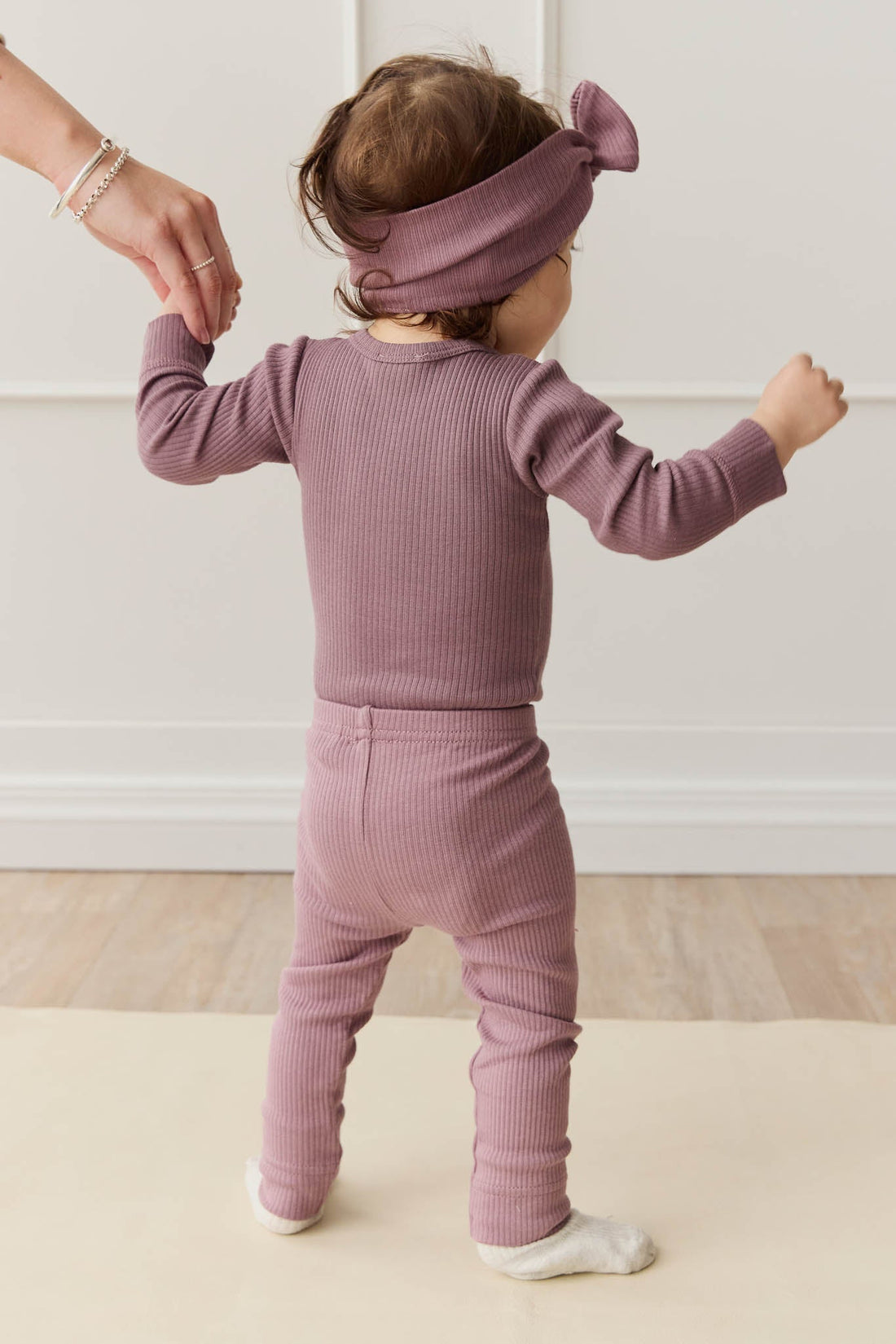 Organic Cotton Modal Everyday Legging - Twilight Childrens Legging from Jamie Kay Australia