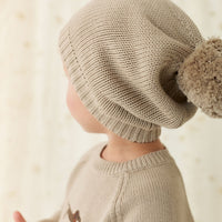 Ethan Hat - Vintage Taupe Childrens Hat from Jamie Kay Australia