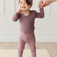 Organic Cotton Modal Everyday Legging - Twilight Childrens Legging from Jamie Kay Australia