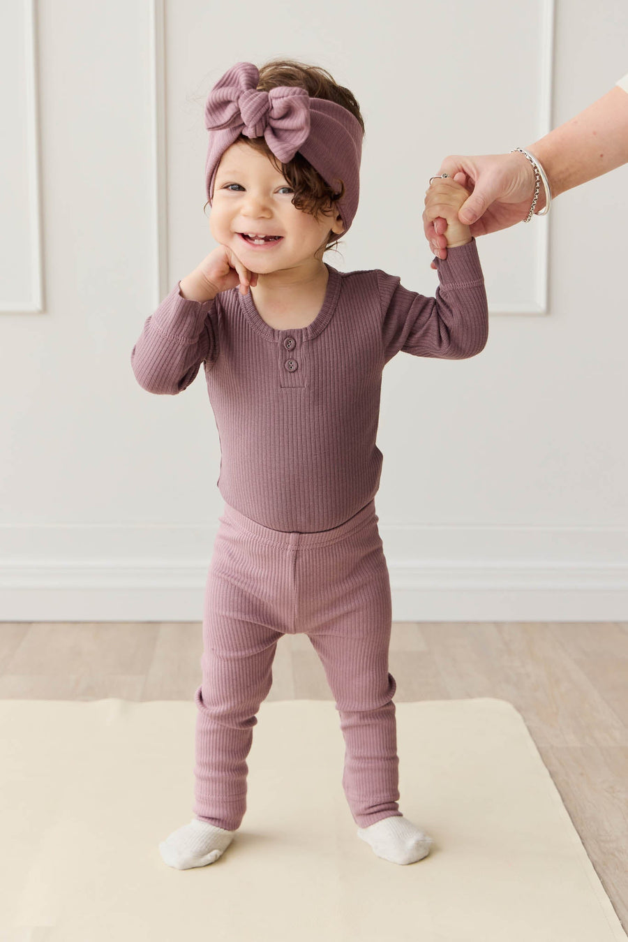 Organic Cotton Modal Everyday Legging - Twilight Childrens Legging from Jamie Kay Australia