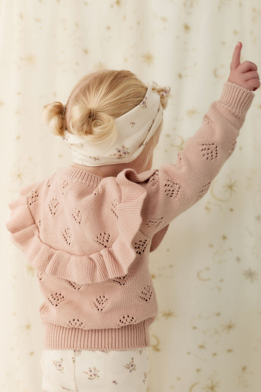 Tilly Cardigan - Dusky Rose Childrens Cardigan from Jamie Kay Australia