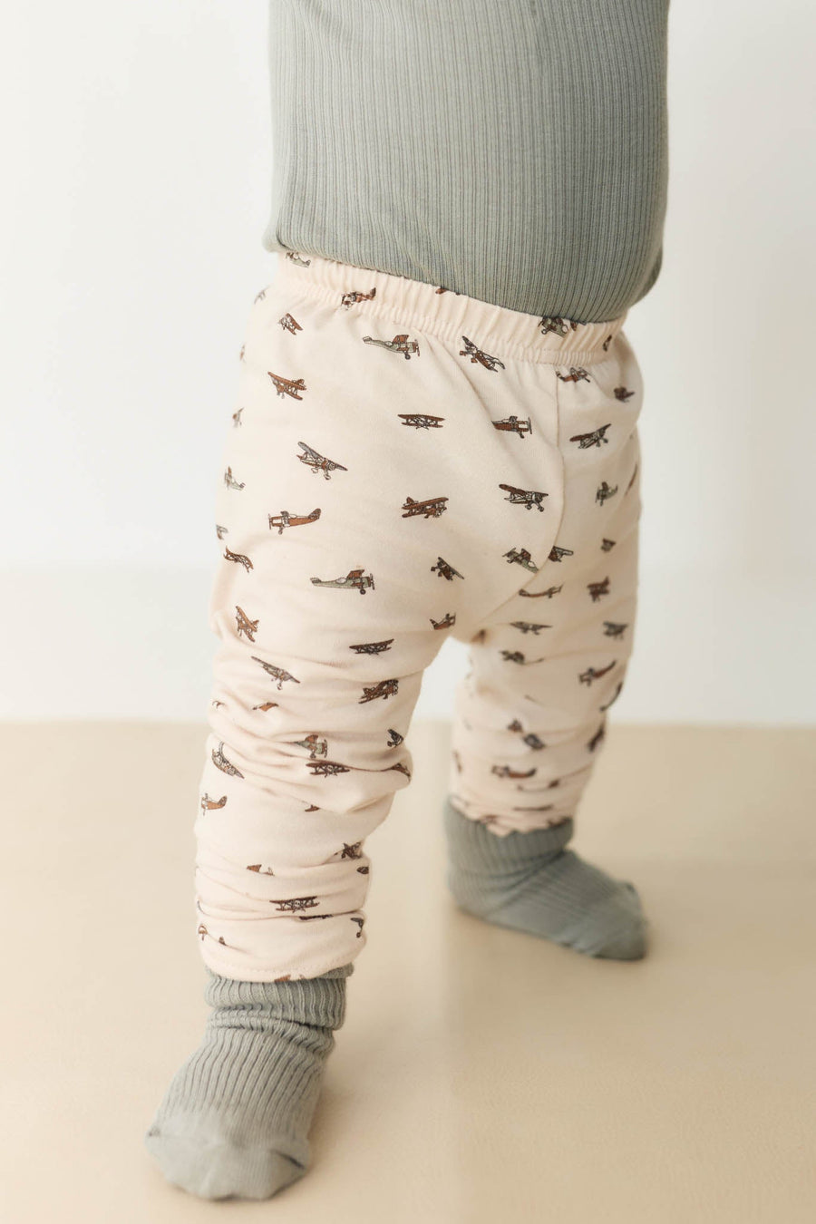 Organic Cotton Everyday Legging - Avion Shell Childrens Legging from Jamie Kay Australia