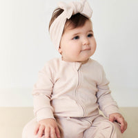 Pima Cotton Frankie Zip Onepiece - Luna Marle Childrens Onepiece from Jamie Kay Australia