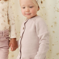 Ava Cardigan - Violet Tint Childrens Cardigan from Jamie Kay Australia