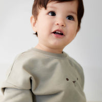 Organic Cotton Damien Sweatshirt - Milford Sound Childrens Sweatshirting from Jamie Kay Australia