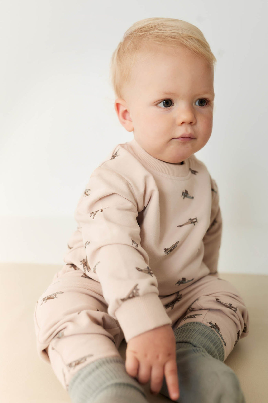 Organic Cotton Jalen Oversized Jumper - Avion Large Shell Childrens Jumper from Jamie Kay Australia