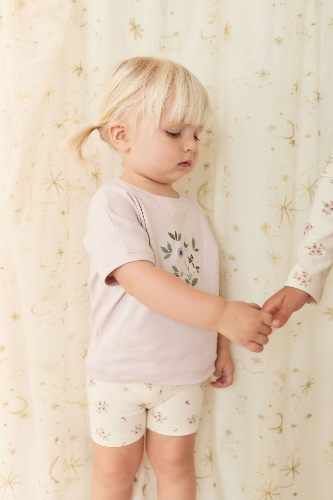 Pima Cotton Mimi Top - Luna Goldie Bouquet Childrens Top from Jamie Kay Australia