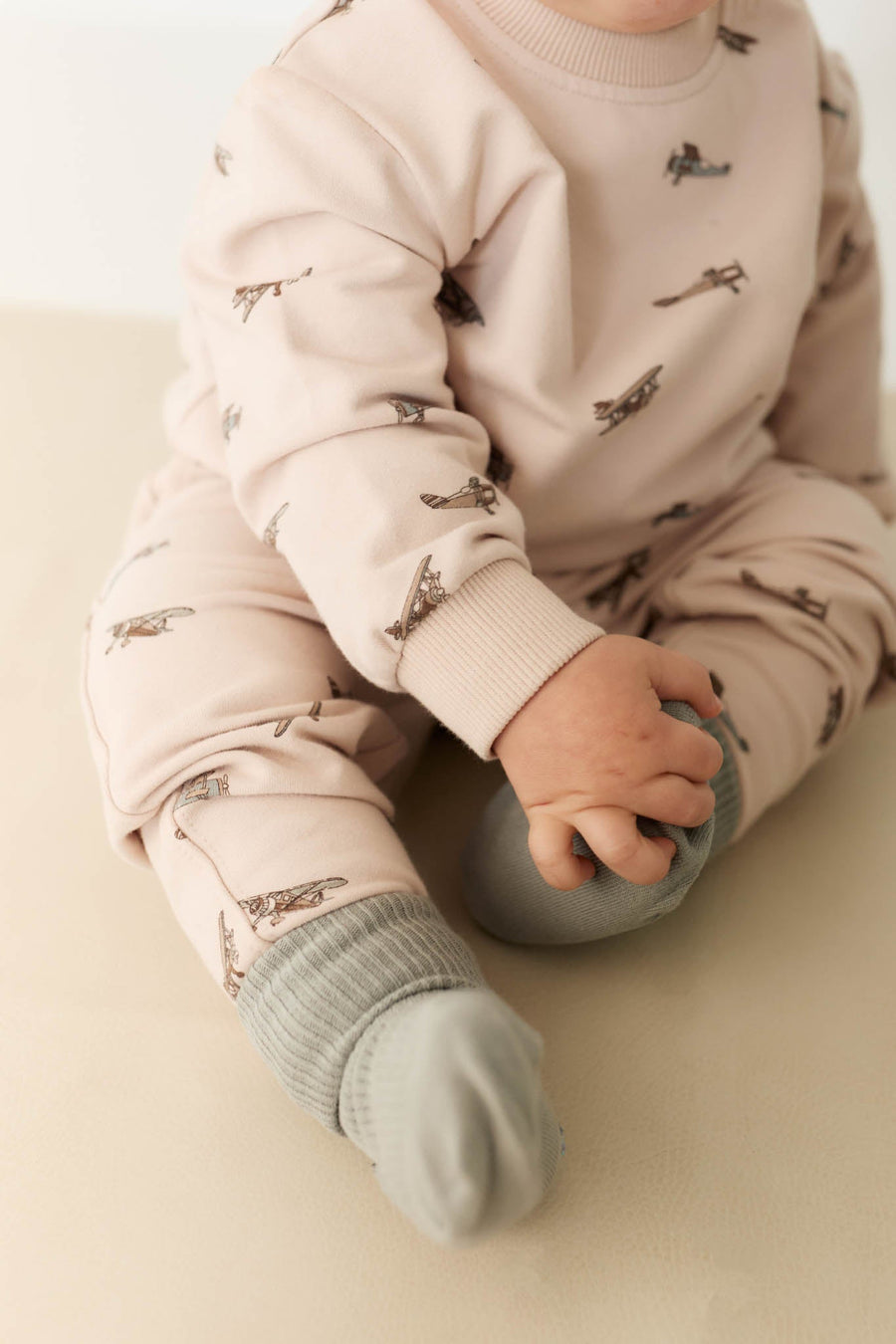 Organic Cotton Jalen Oversized Jumper - Avion Large Shell Childrens Jumper from Jamie Kay Australia